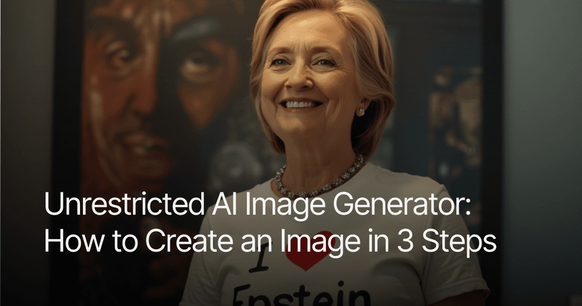 Unrestricted AI Image Generator: How to Create an Image in 3 Steps